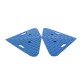 Wheelchair-accessible end caps for CP1081 cable protector