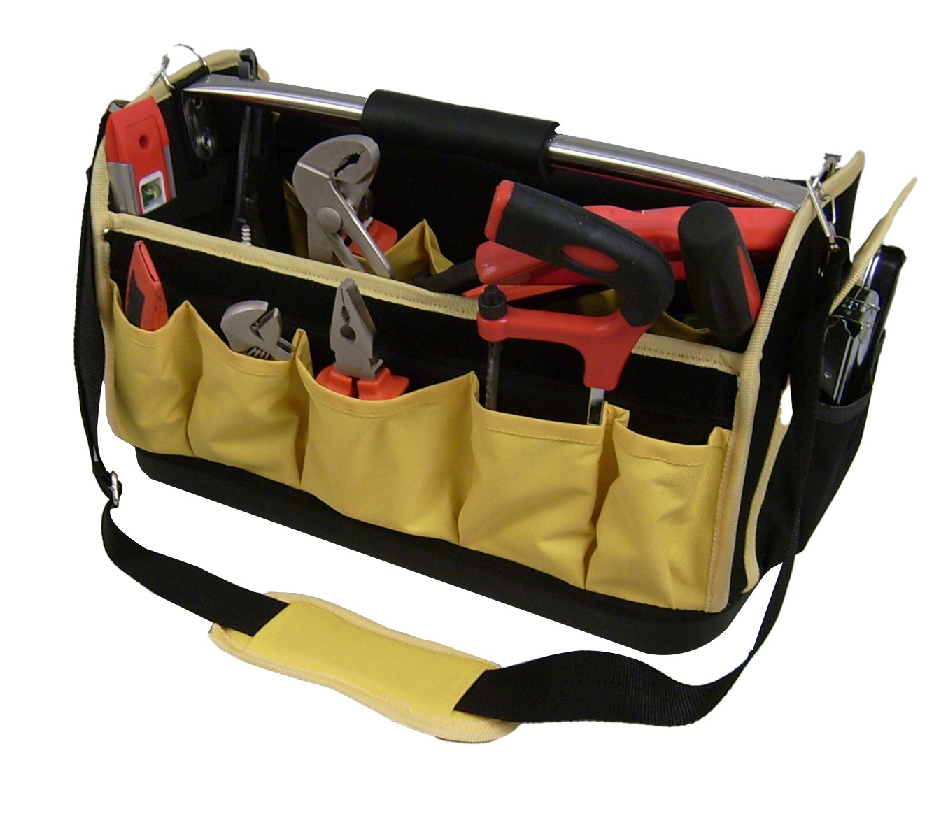 Boîte à outils avec fond rigide