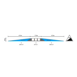Passe-cable 3 canaux