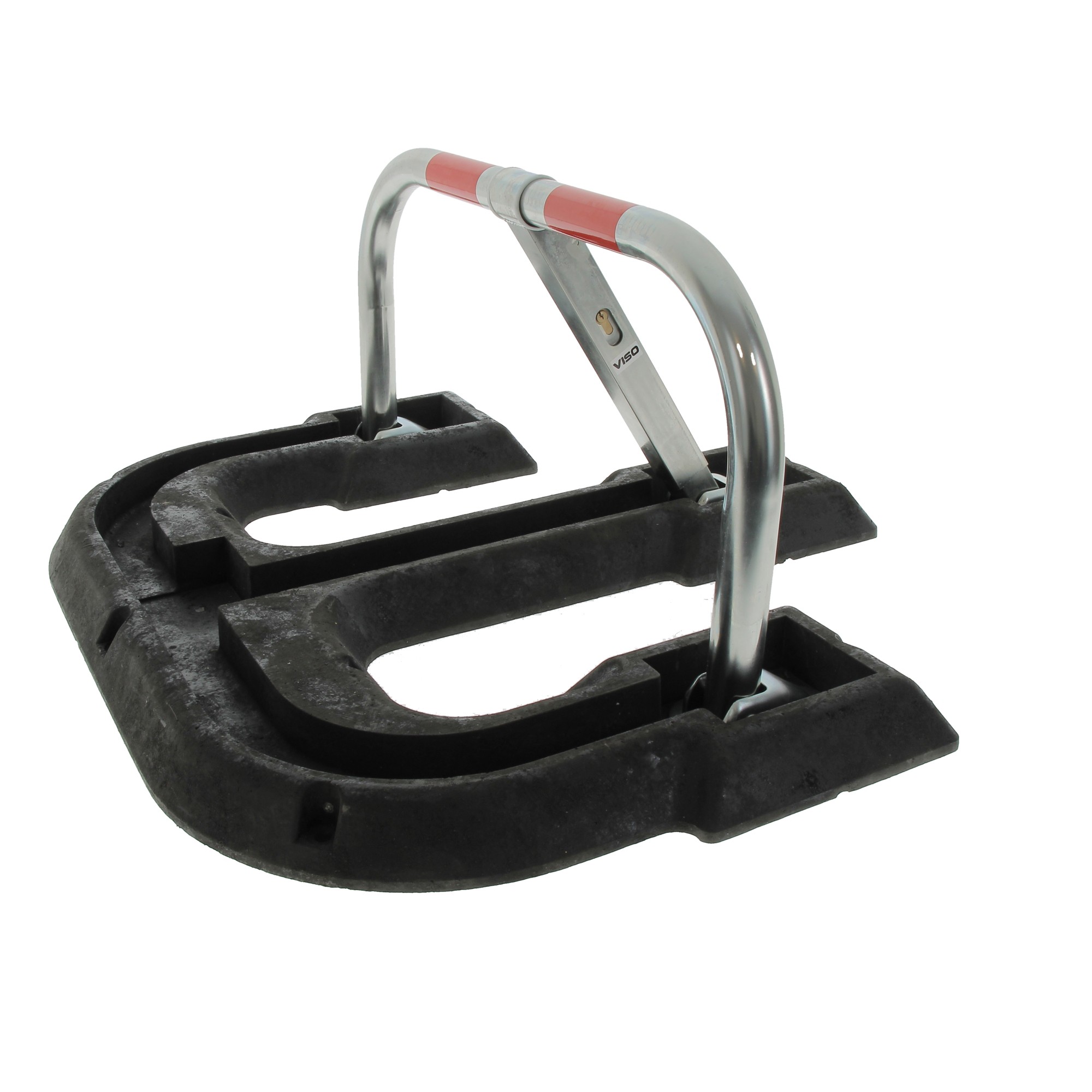 Parking hoop Ø 50 mm with central base, to be fixed