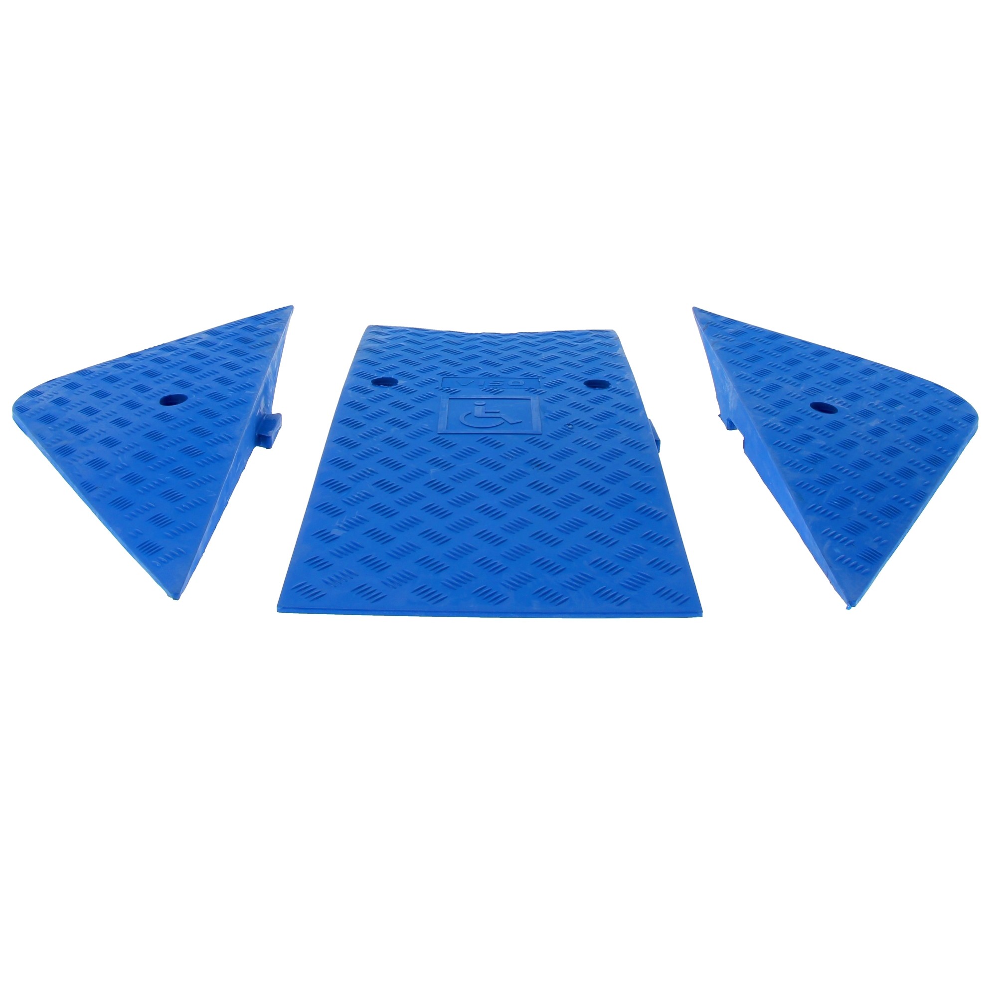 Passe-câbles camion 4 canaux (2x60mm et 2x90mm) avec rampe PMR