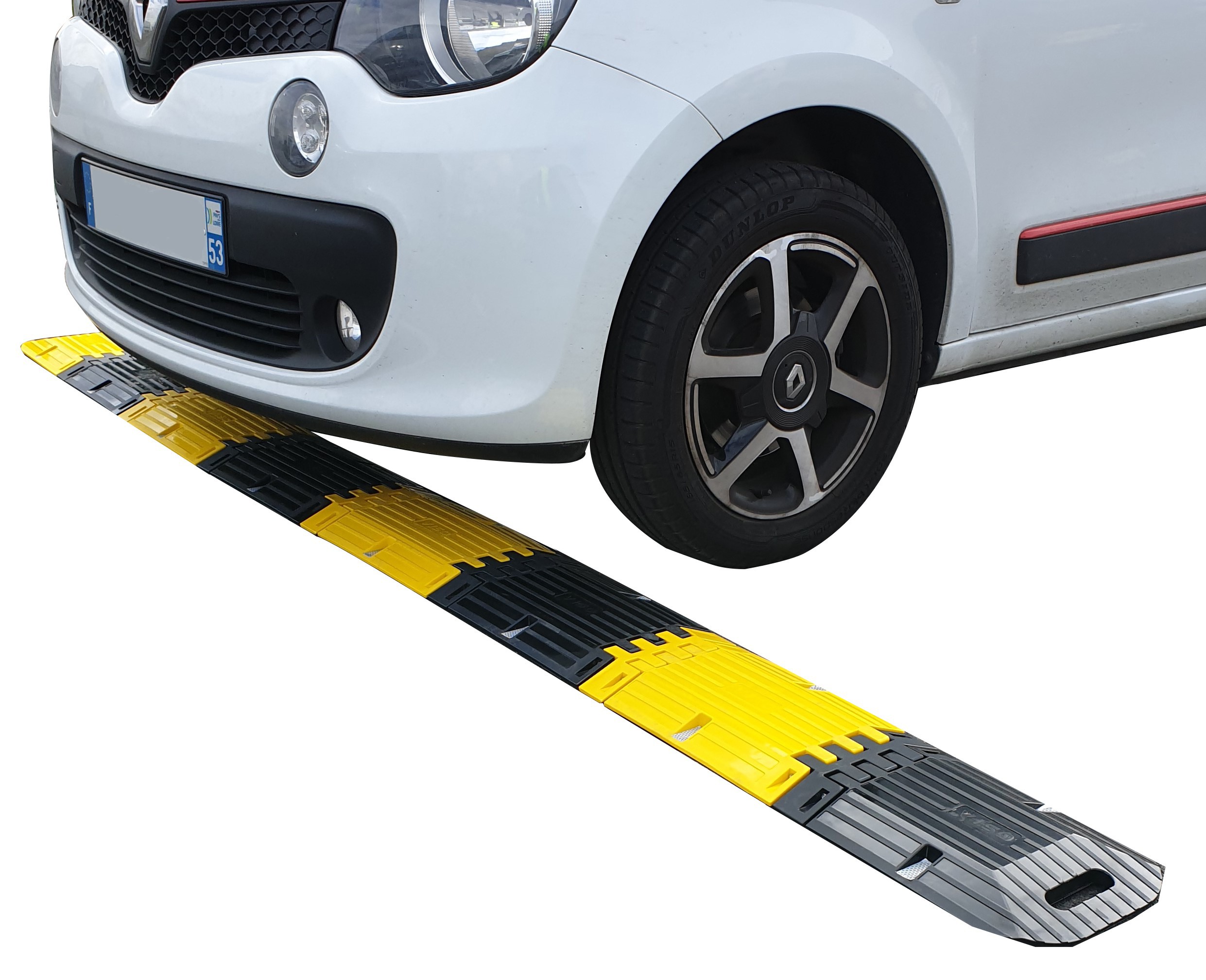 Folding and portable speed bump