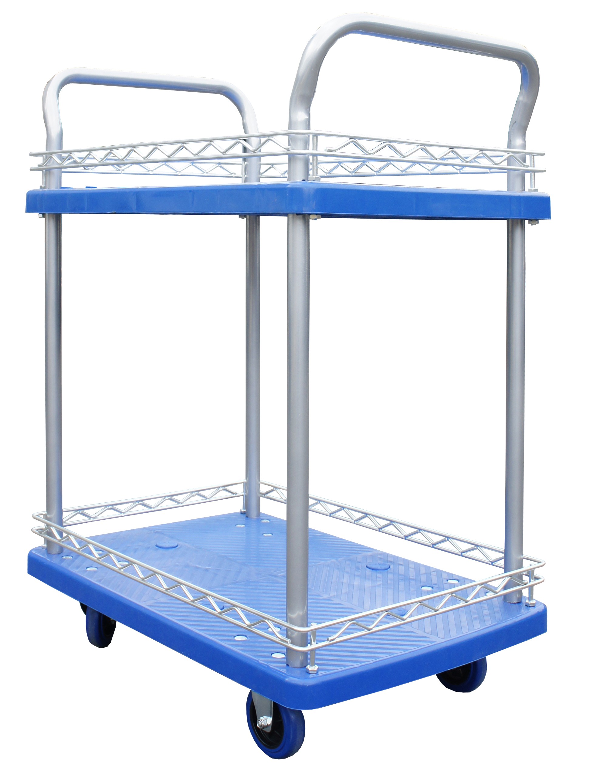Double tray trolley