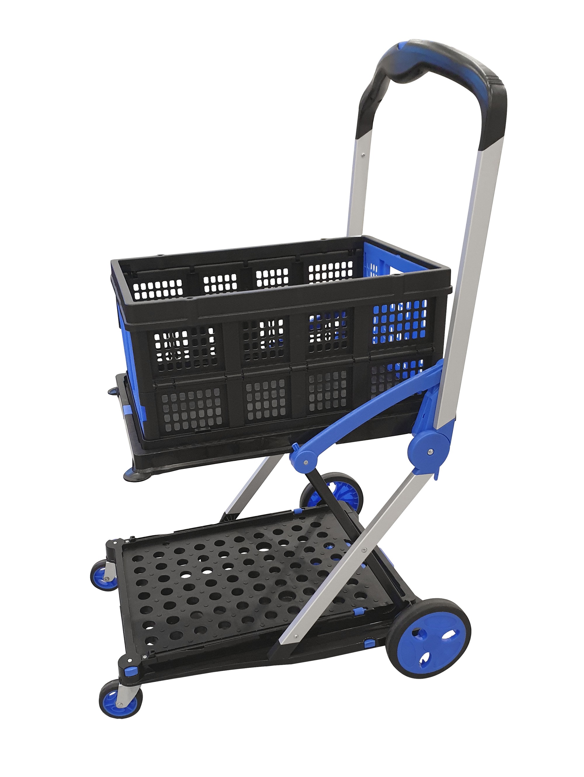 Chariot repliable porte bac