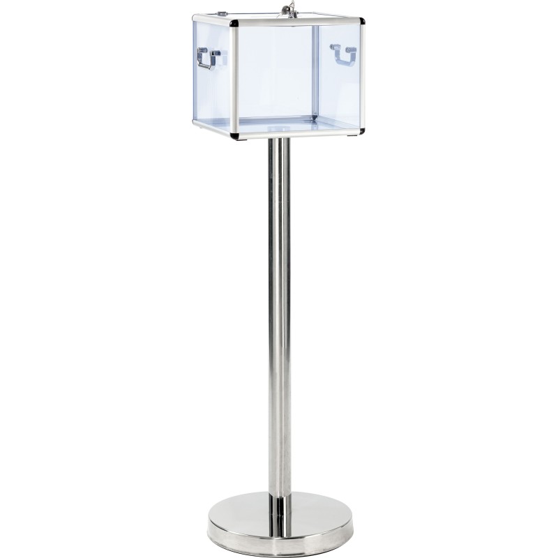 Ballot box on a post for 500 to 1000 ballots