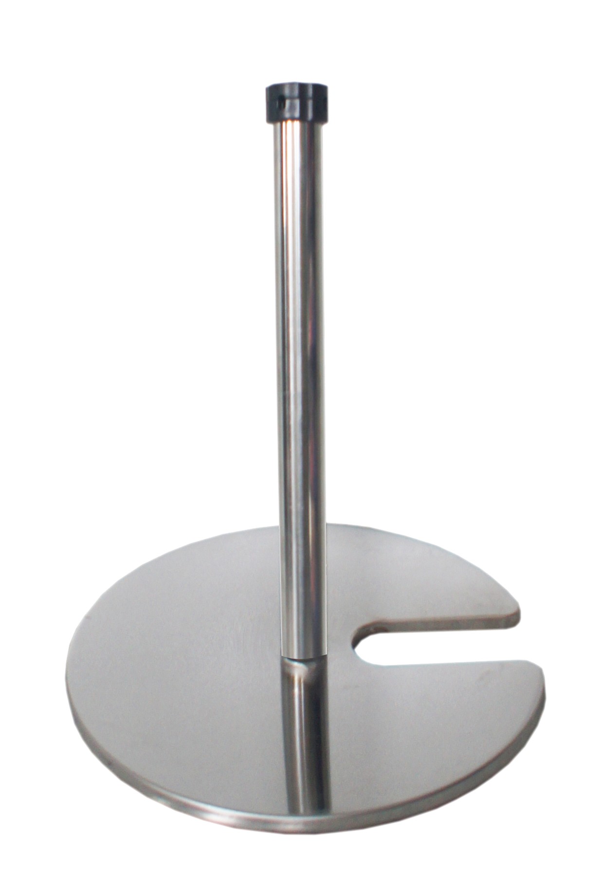 Exhibition post for elastic rope