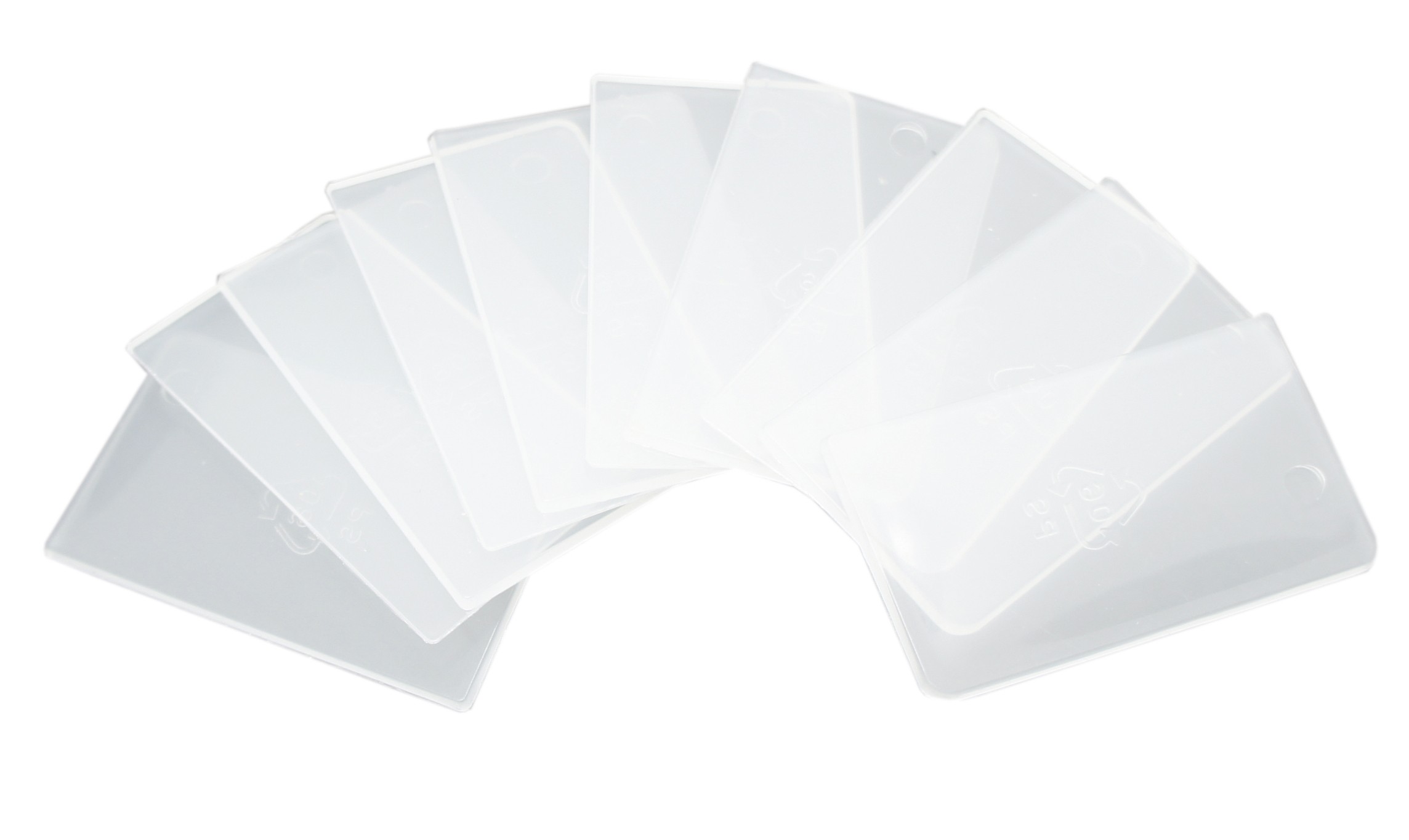 Set of 10 dividers for small or large metal locker