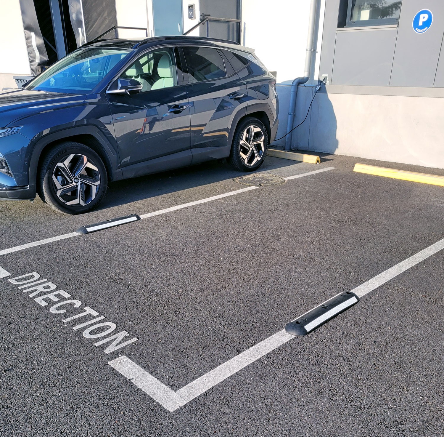Séparateur de voie franchissable