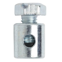 Steel wire rope clip