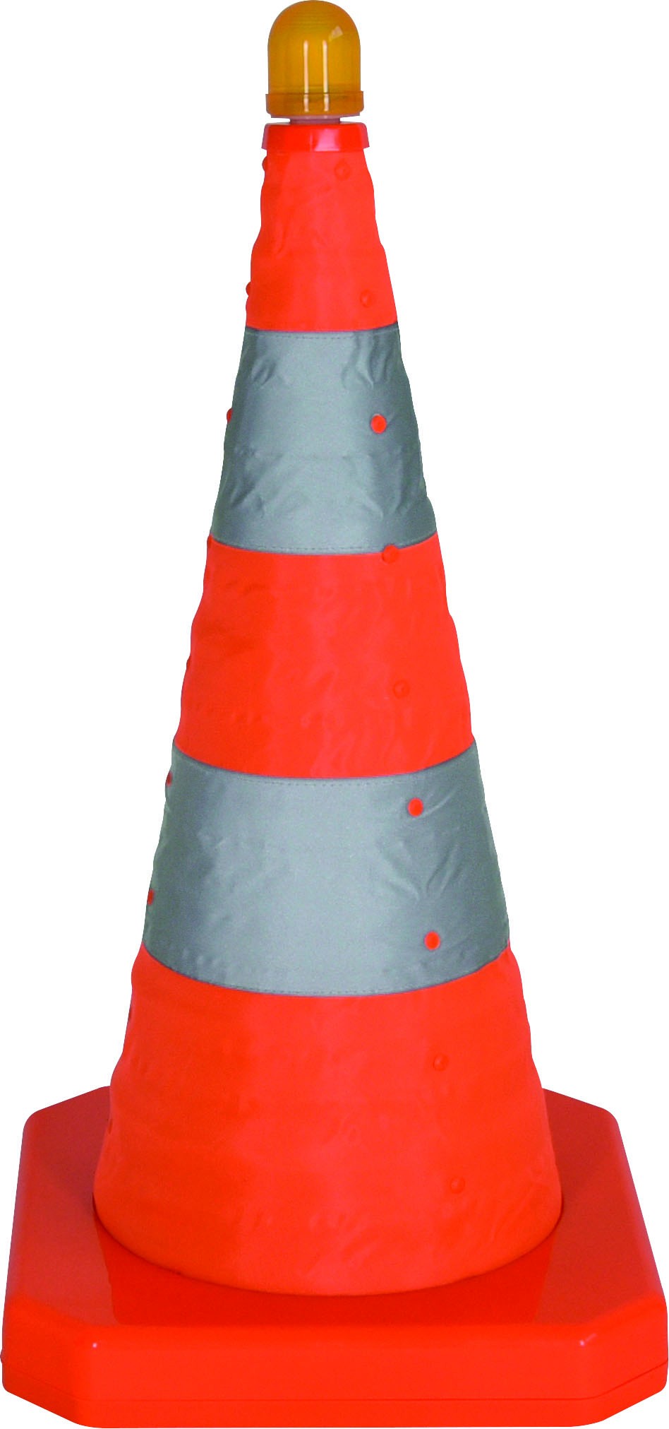 Cône de signalisation pliant