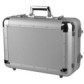 Aluminum protective case with telescopic handle