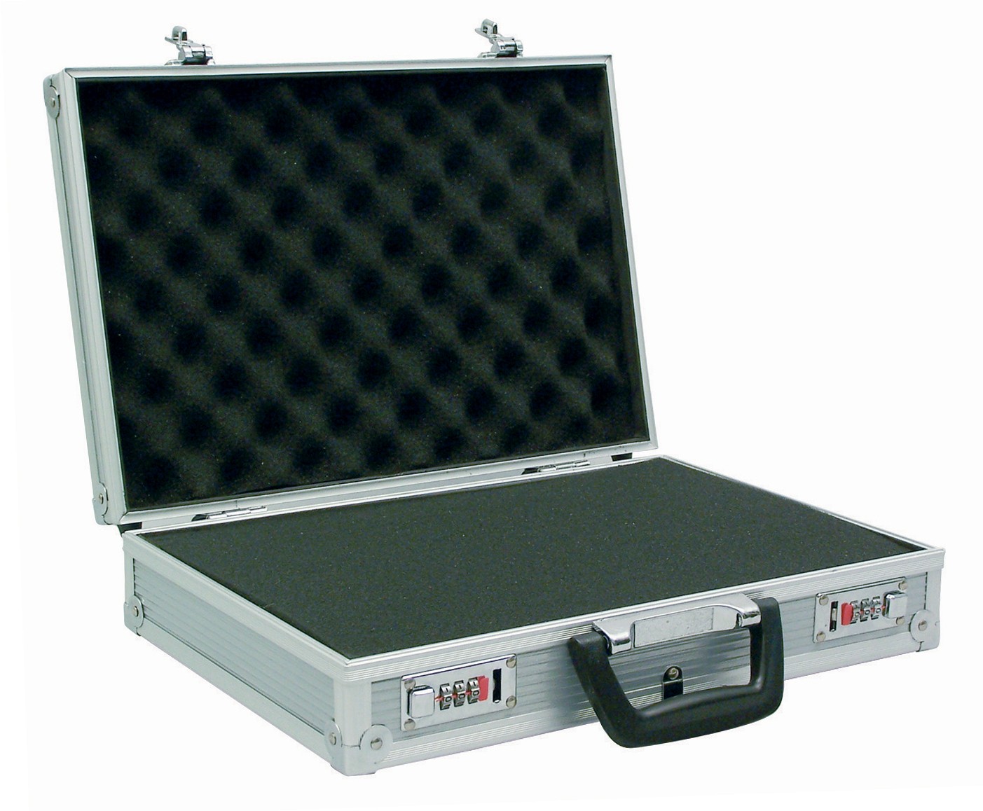 Aluminum protective case with telescopic handle