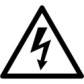 Sticker transparent avec pictogramme