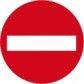 Transparent sticker with pictogram