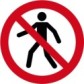 Sticker transparent avec pictogramme