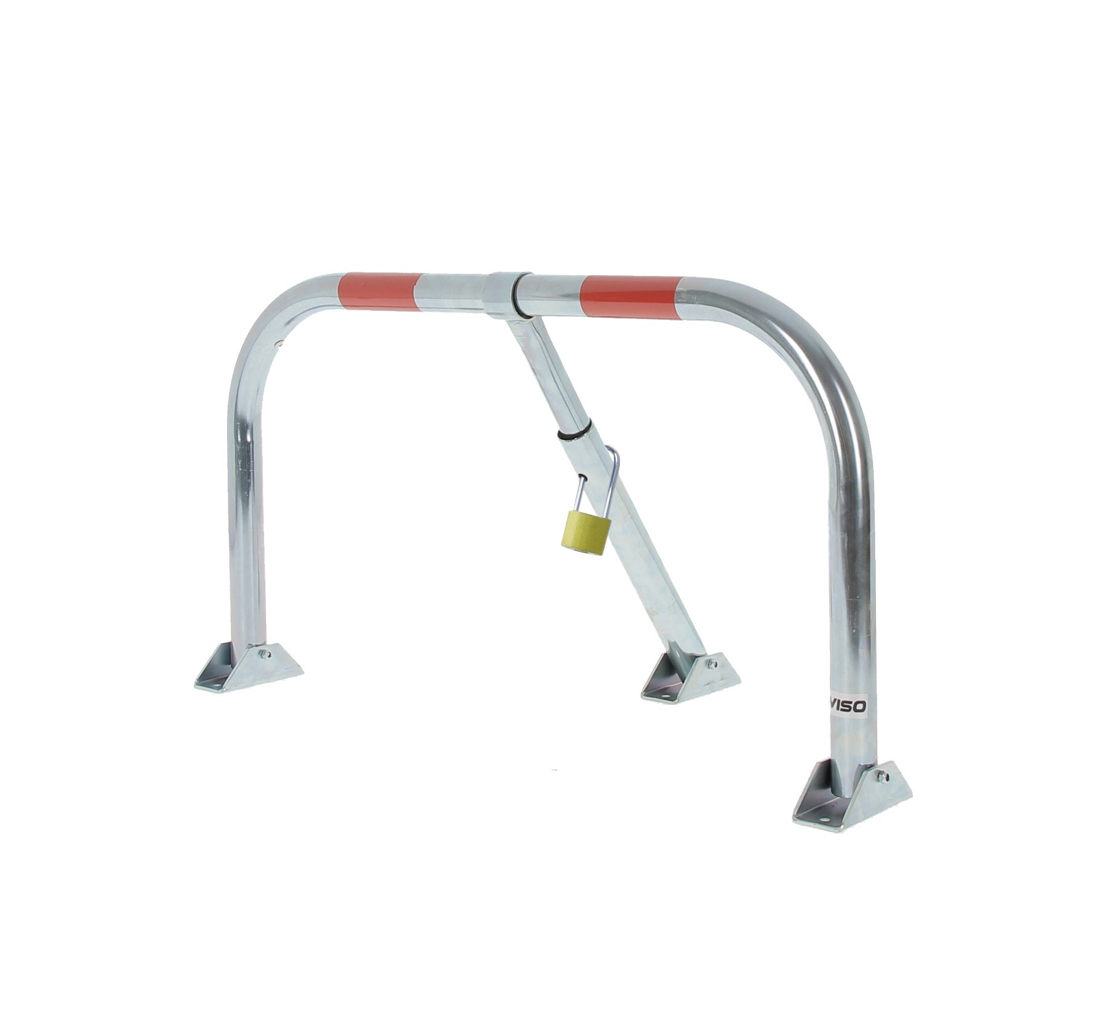 Arceau de parking avec cadenas