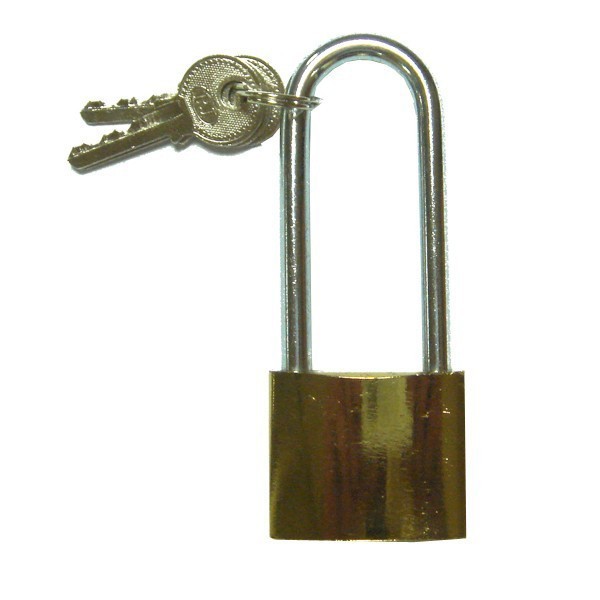 Arceau de parking avec cadenas