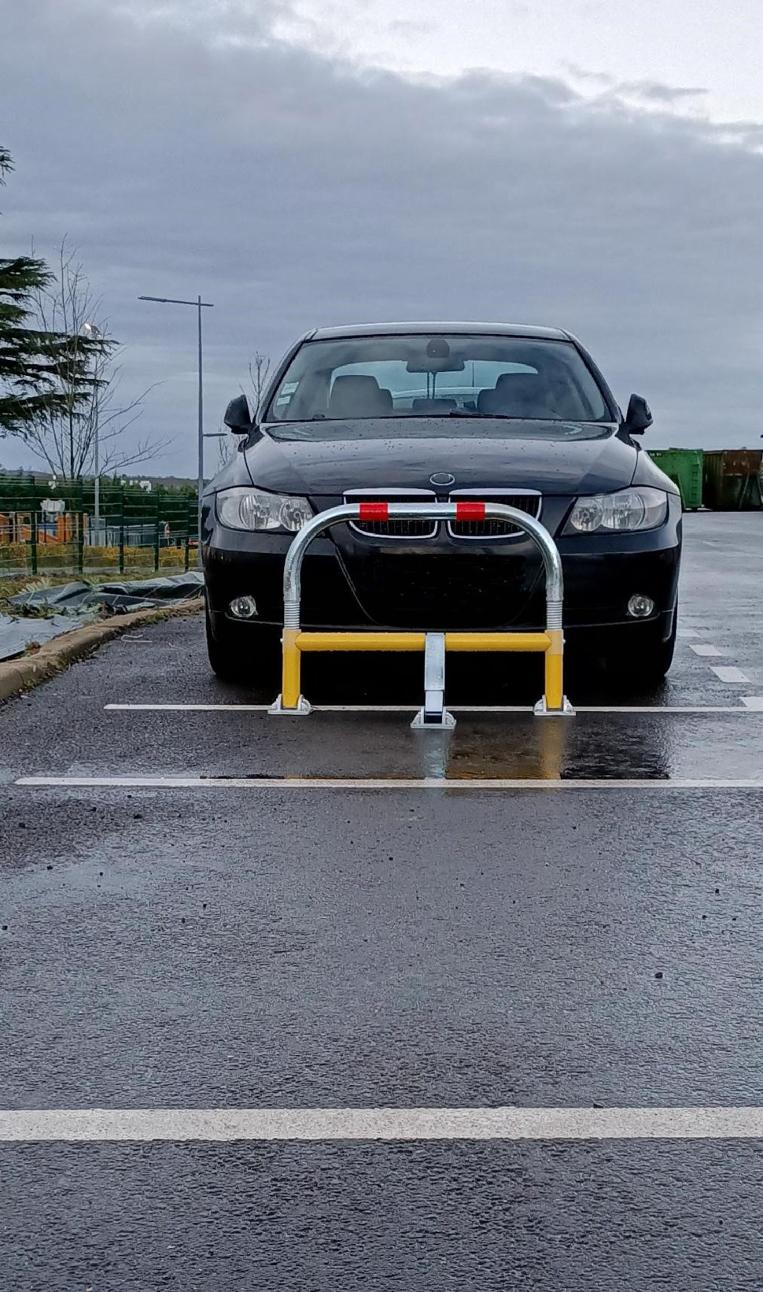 Arceau de parking haute résistance à ressorts