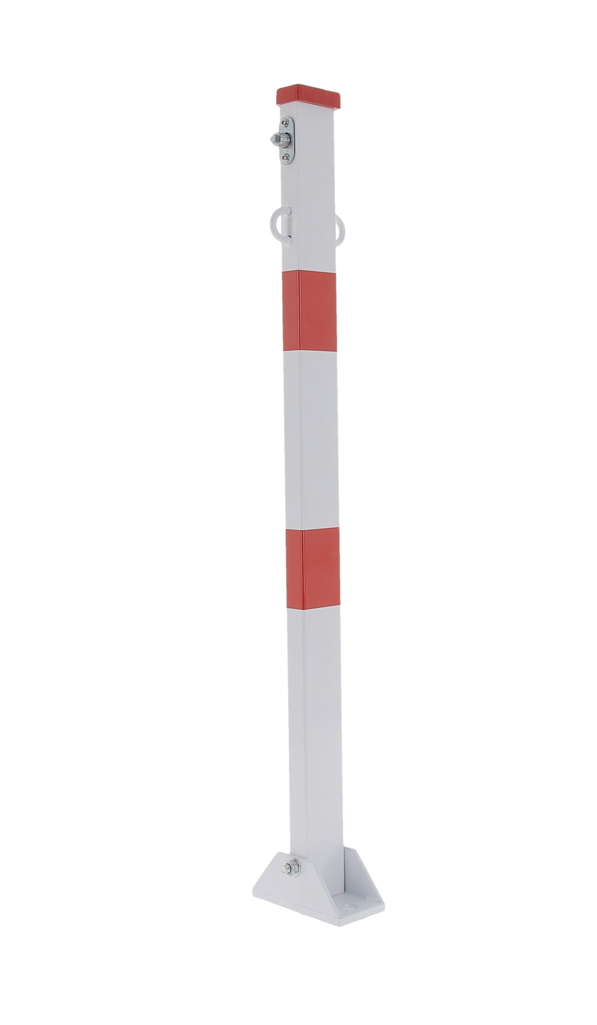 Poteau de parking rabattable