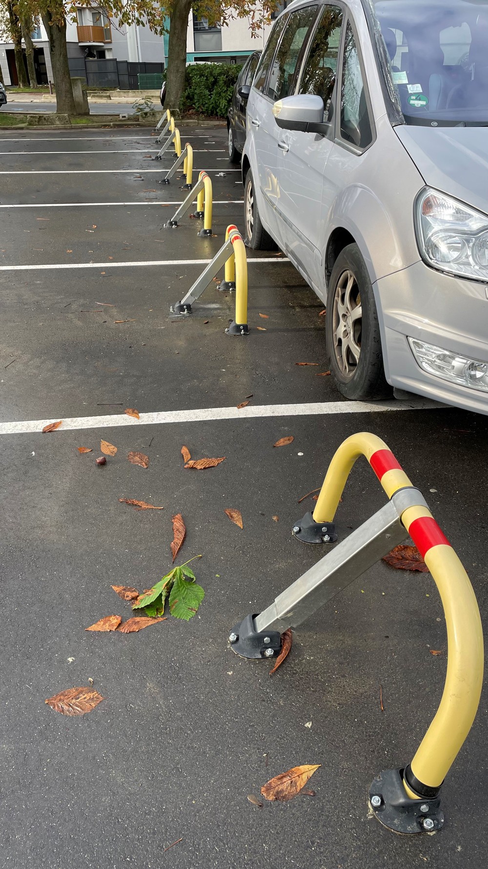 High-Visibility parking bollard