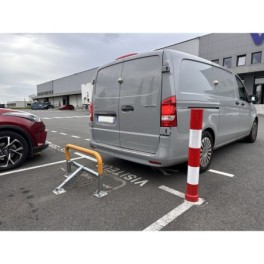 Memory foam parking bollard