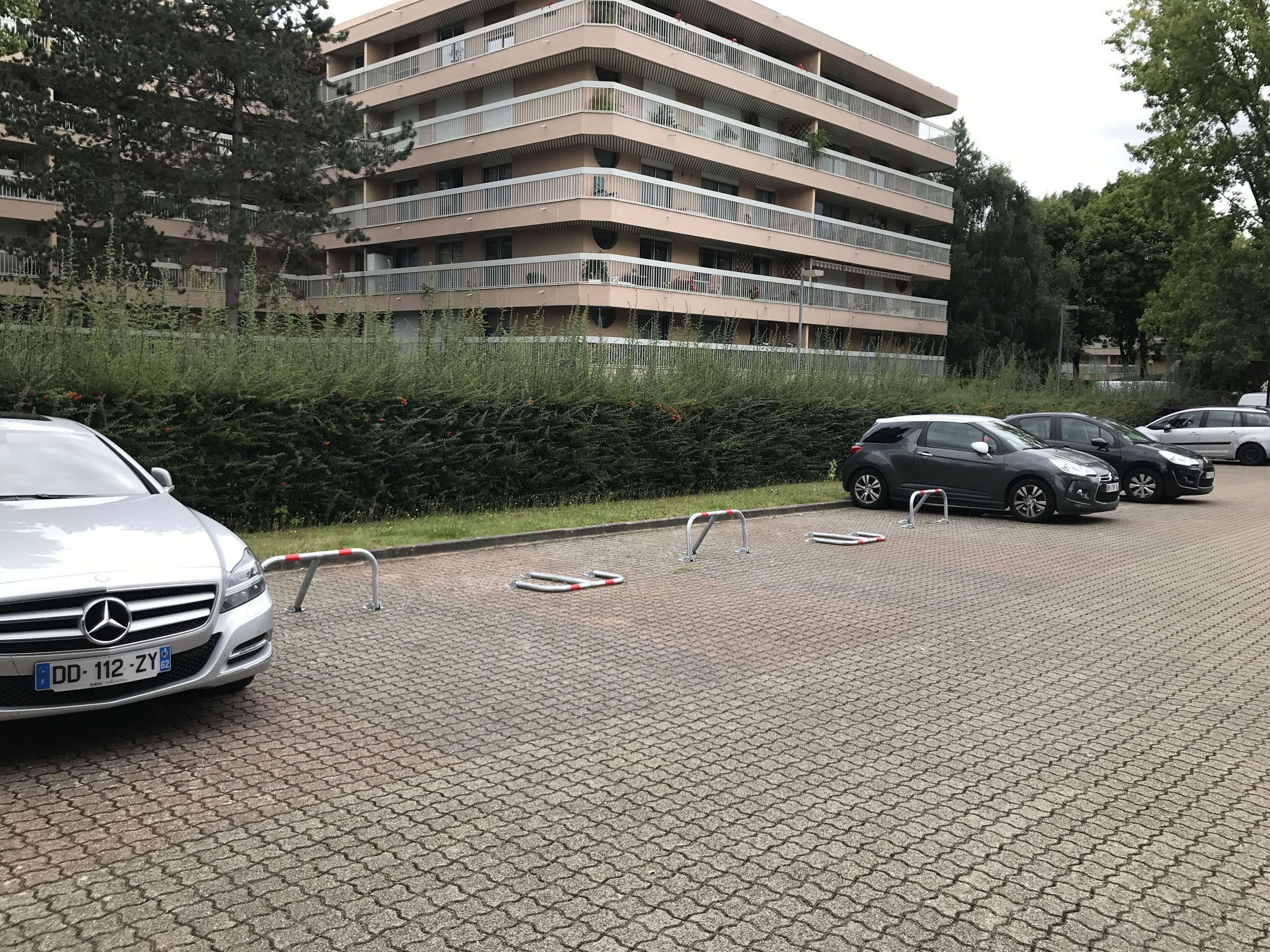 Arceau de parking haute résistance