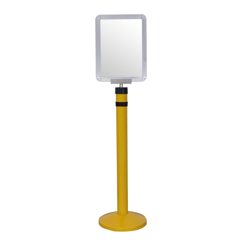 Fixed-height information post