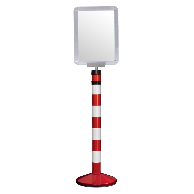 Fixed-height information post