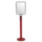 Fixed-height information post