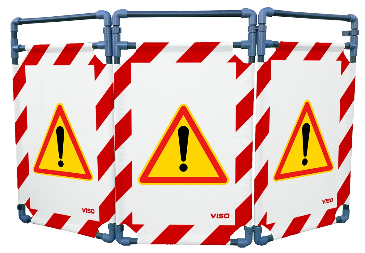 Intervention barrier - 3 panels