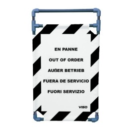 Intervention barrier - 3 panels