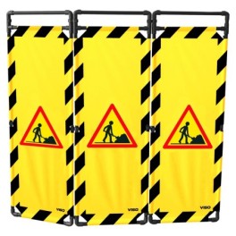 Intervention barrier - 3 panels