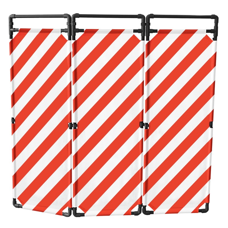 Barrière d'intervention pvc 1800 mm