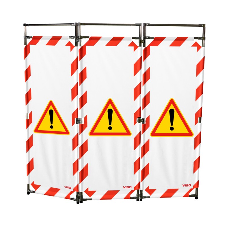Intervention barrier - 3 panels