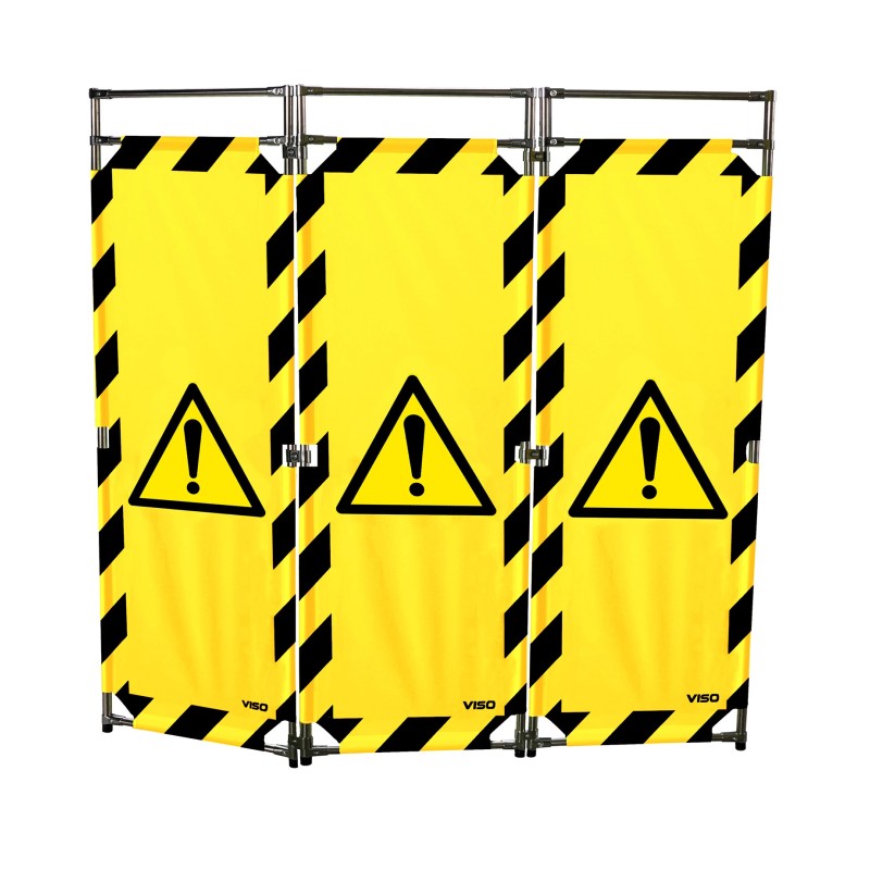 Intervention barrier - 3 panels