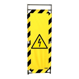 Barrière d'intervention inox 1800 mm