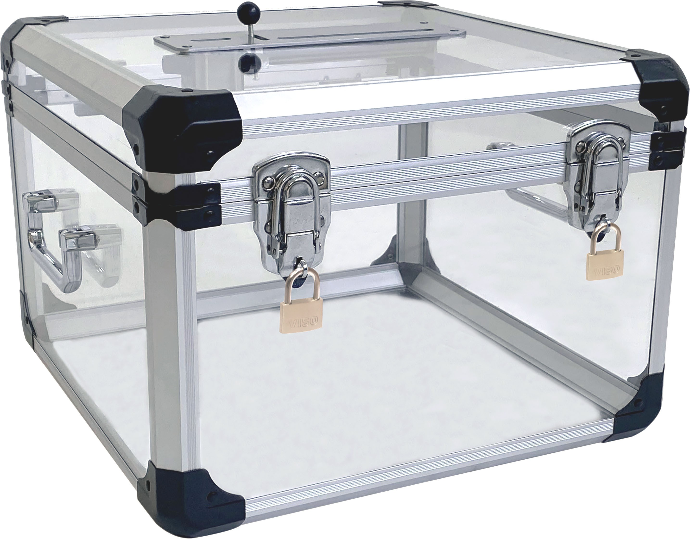 Official ballot box with counter