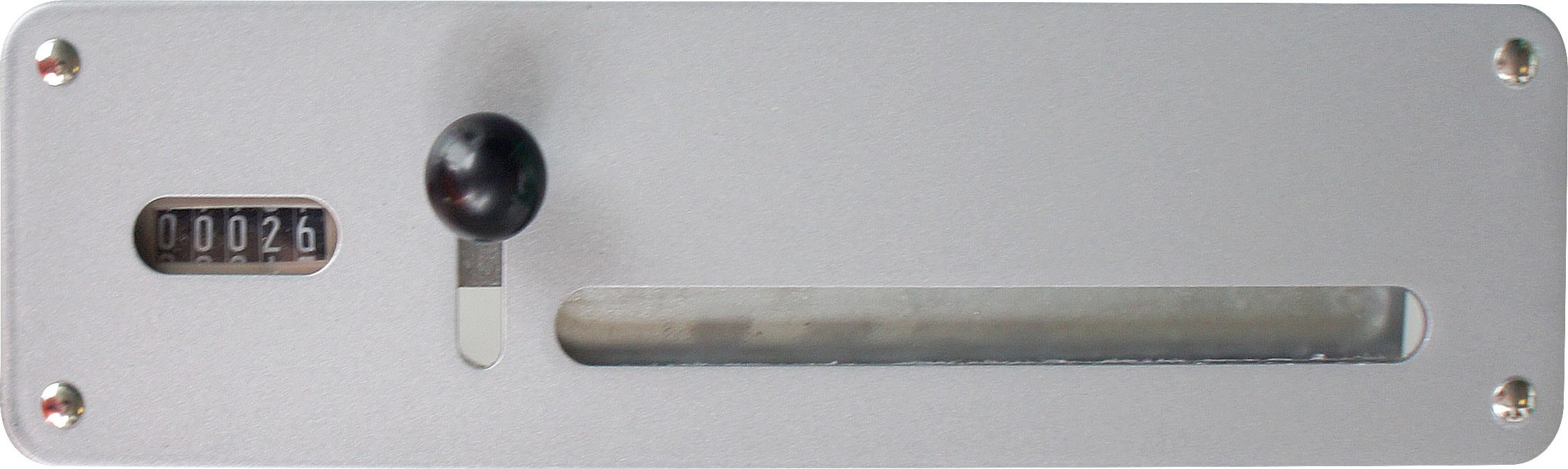 Official ballot box with counter