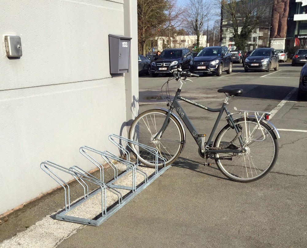 Râtelier à vélo galvanisé