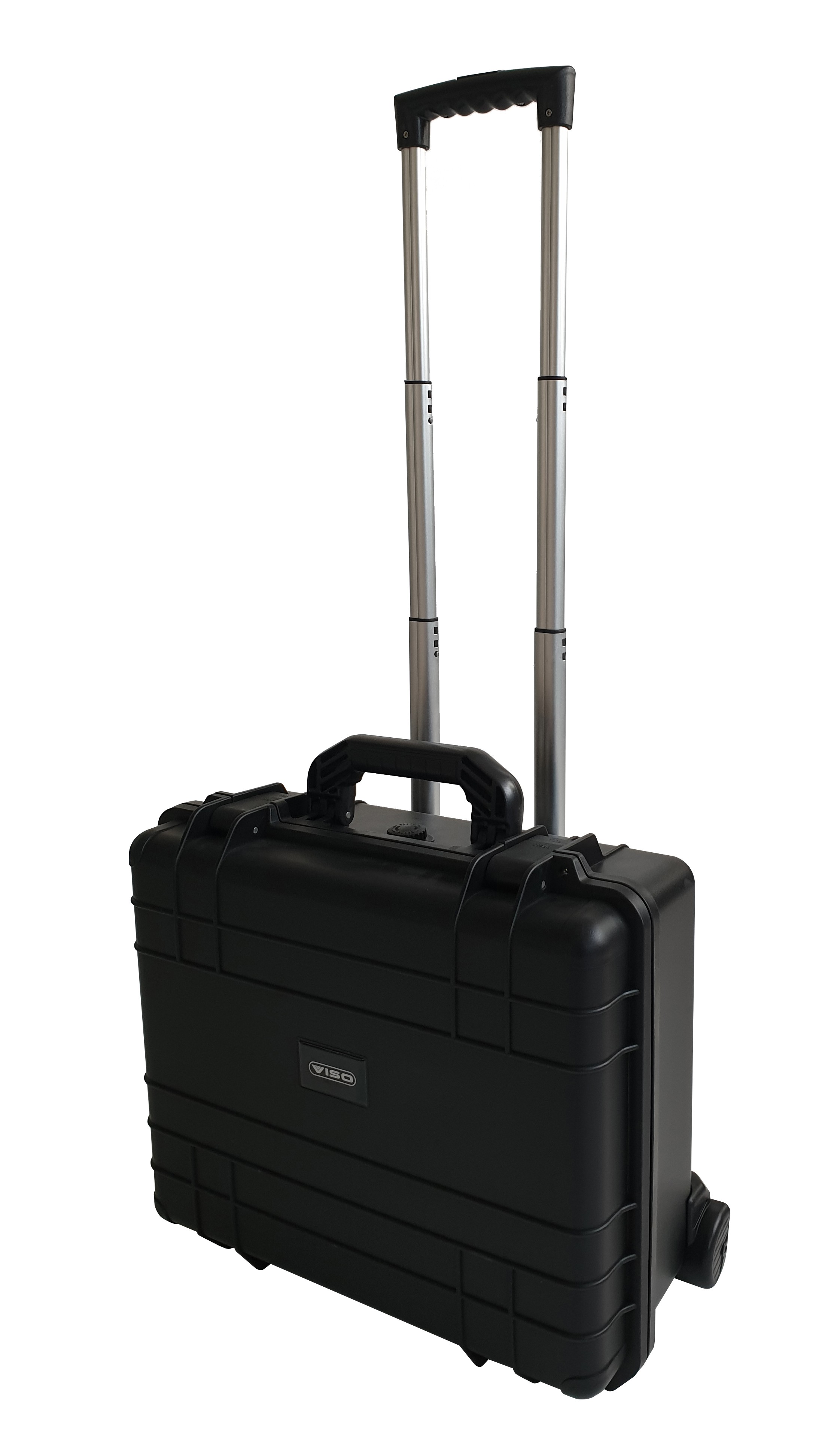 Waterproof protective case with trolley