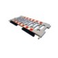 Barrière droite polypropylène 2 m