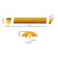 Long-length cable protector