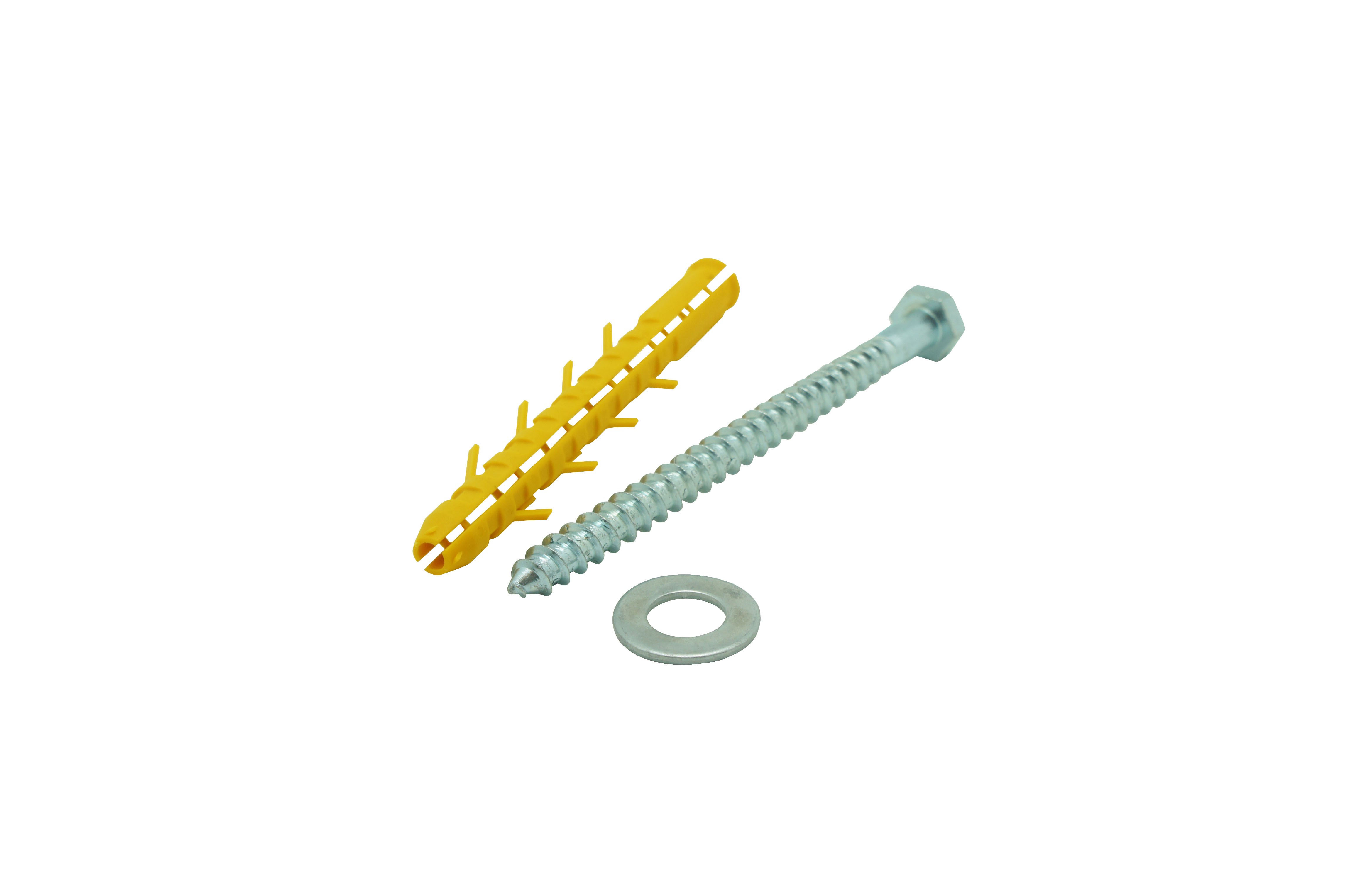 Universal Fastening: Plug, Coach Screw, Washer