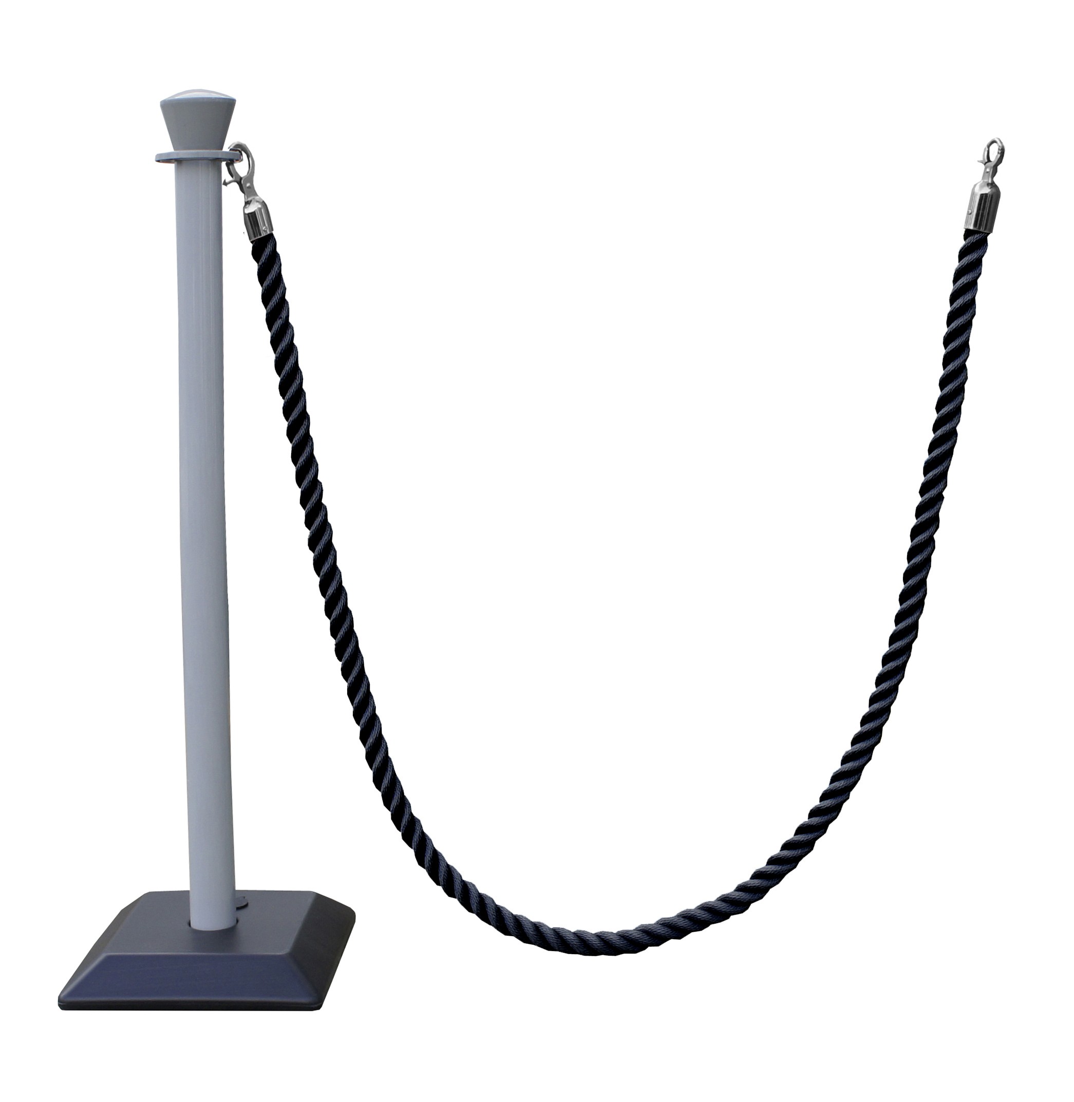 Plastic guidance post with cord
