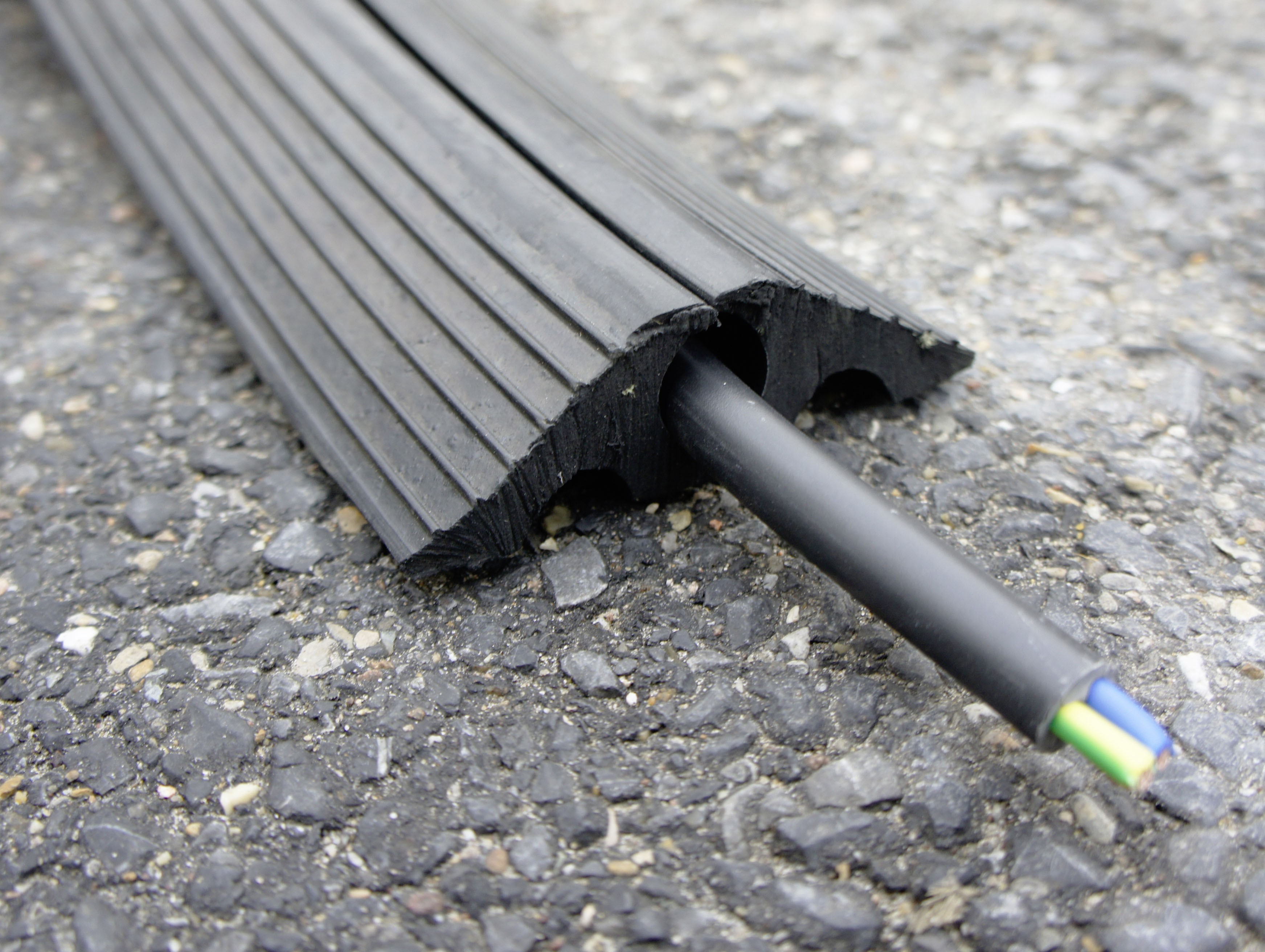 Roll of cable protector