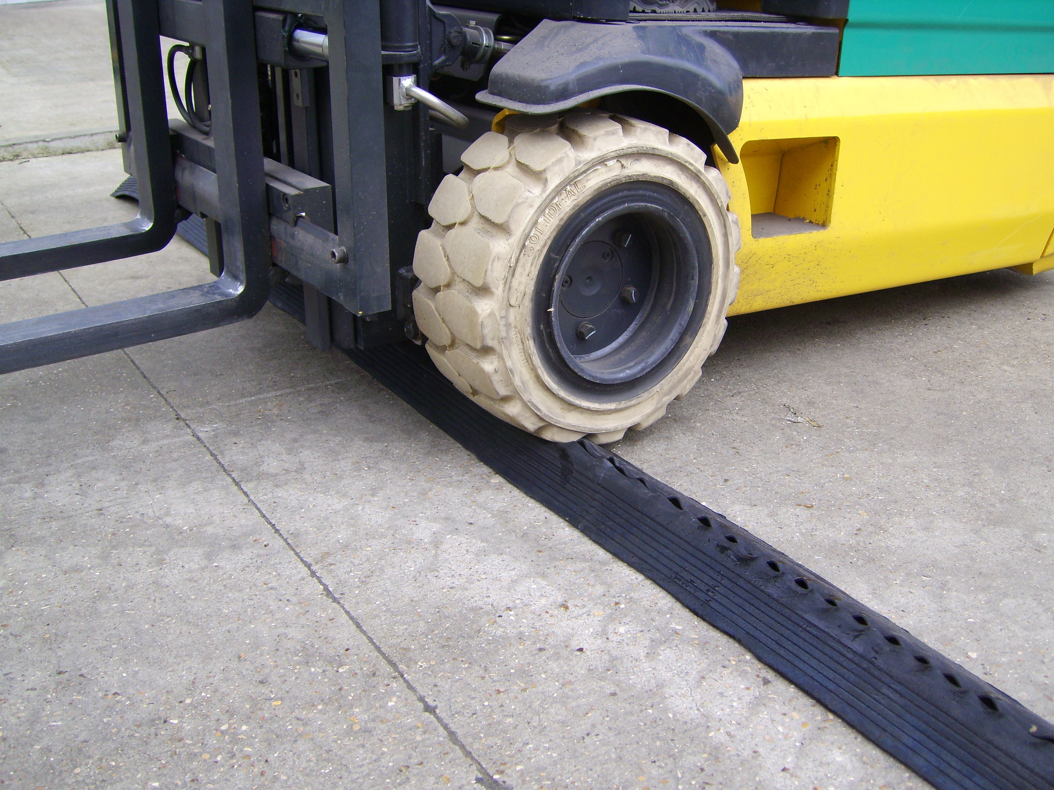 Roll of cable protector