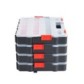Compartment case with dividers