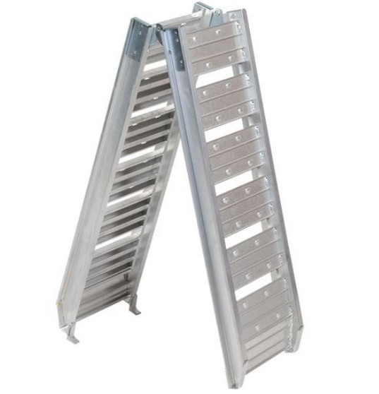 Rampe de chargement pliante en aluminium - 500 kg