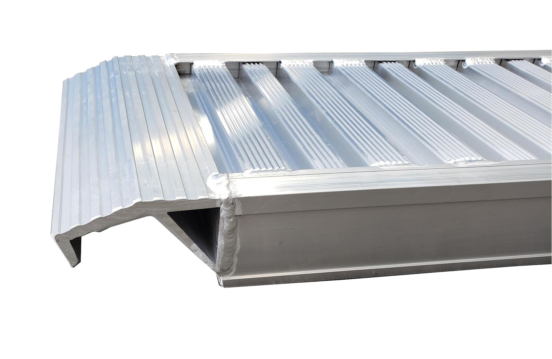 Aluminum loading ramp
