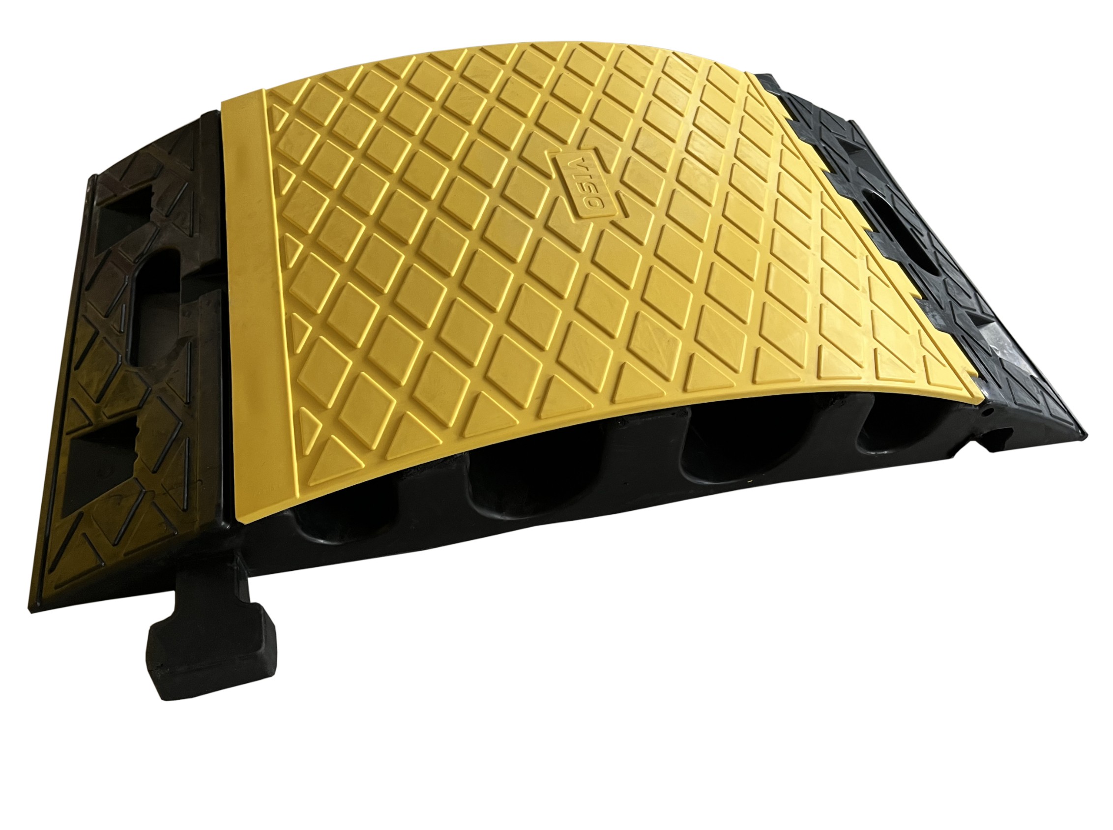 Heavy-duty 4-channel cable protector